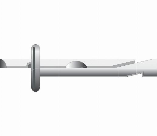 PBZ-PRO stalen keilnagel