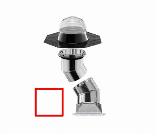 Solatube 290 DS set vierkant