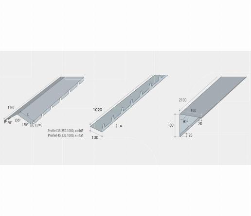 Afwerkingsprofielen en toebehoren