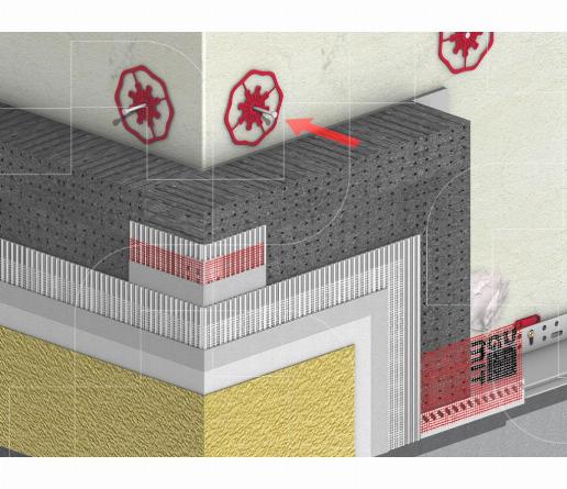 Buitengevel-isolatiesysteem