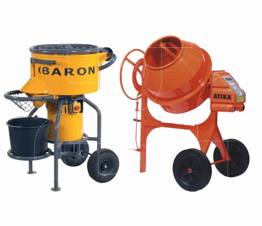 Betonmolens en -mixers