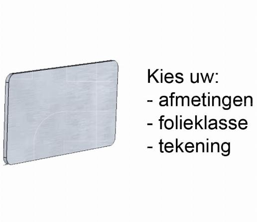 Alle rechthoekige borden