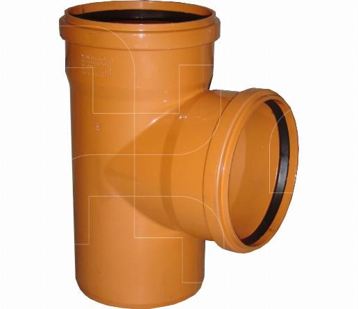 T-stuk voor verluchting van kruipruimte of kelder