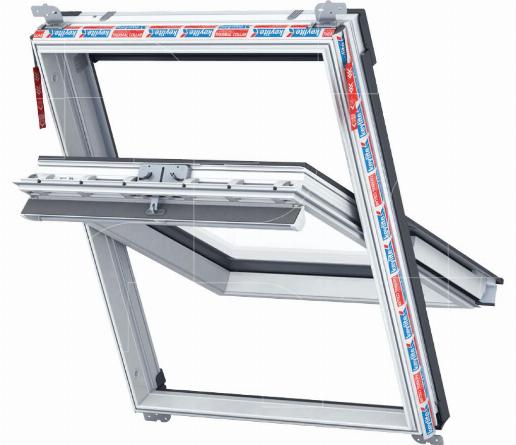 Keylite Tuimelraam kunststof - HTB beglazing
