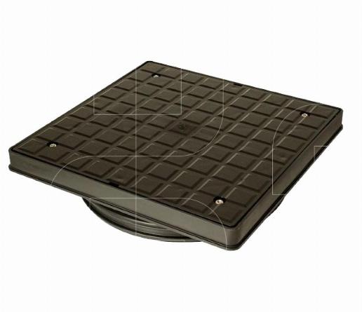 Kunststof deksel voor PVC inspecieputten