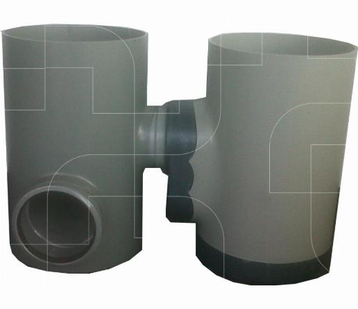 Dubbele putten zonder kraag