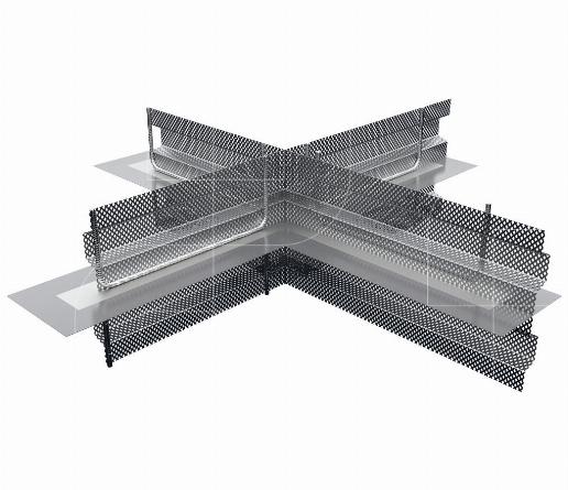 Kruisprofiel vertand actieve waterkering type S