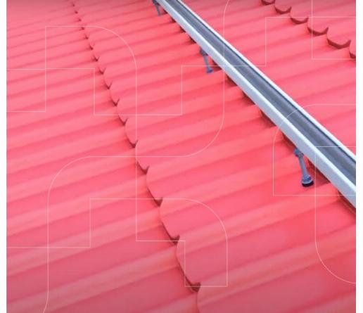 Bevestigingssysteem dakpanplaten