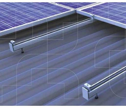 Bevestigingssysteem golfplaten houten draagstructuur