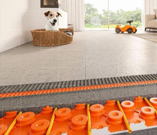 Vloerverwarming BEKOTEC-THERM (lage opbouw)