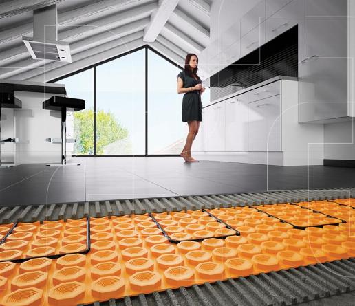 Vloer/wandverwarming DITRA-HEAT-E (elektrisch)