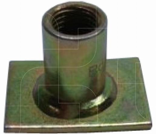 Draadanker - hijshuls met voetplaat