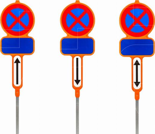 Verboden stilstaan en parkeren set