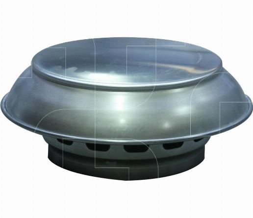 Aluminium ontluchtingskap voor alu plakplaat