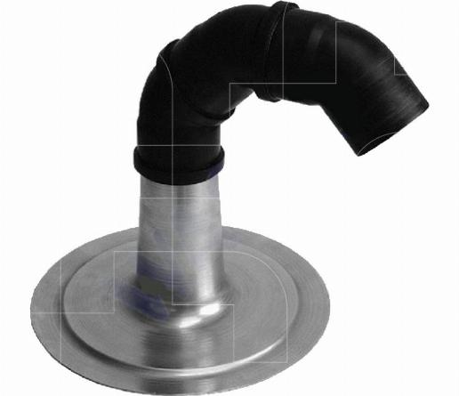 Kabeldoorvoer met PP bocht