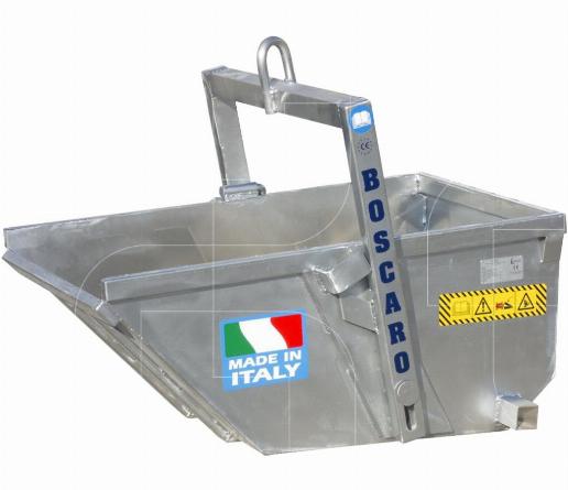 Afvalbakken en kipbakken