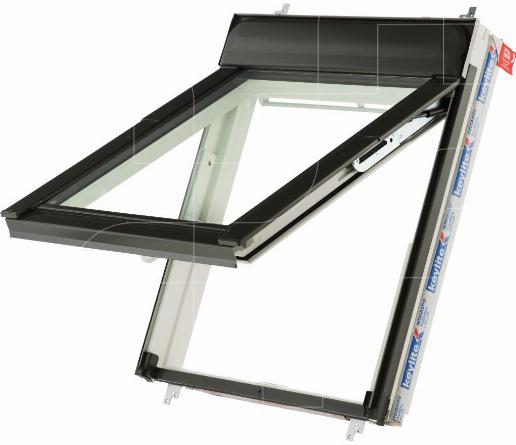 Keylite Uitzetraam Wit - standaard beglazing