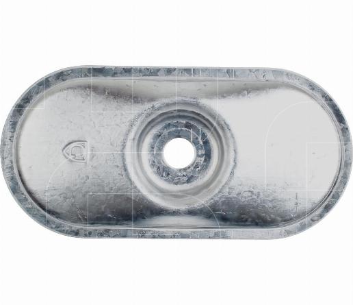 Drukverdeelplaatje rechthoekig