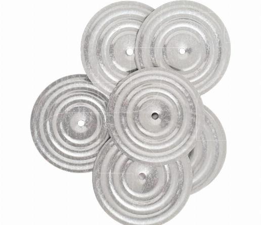 Drukverdeelplaatje rond