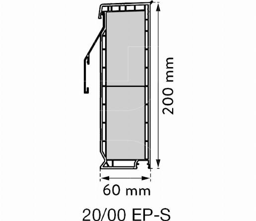 PVC - opstand 20/00 EP-S