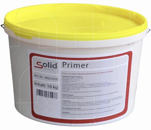 Primer sterk zuigende ondergrond