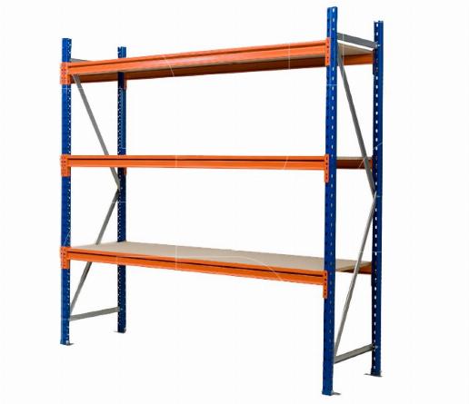 Magazijnrek breedvakstelling