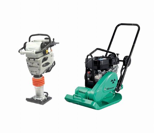 Trilplaten en trilstampers