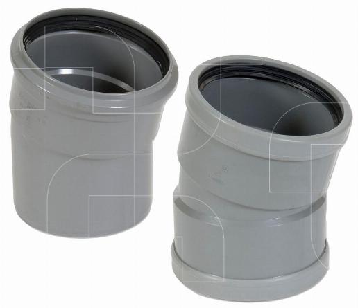 BENOR hulpstukken - bochten 15°