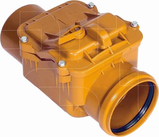 Ontstoppingsstuk met terugslagklep