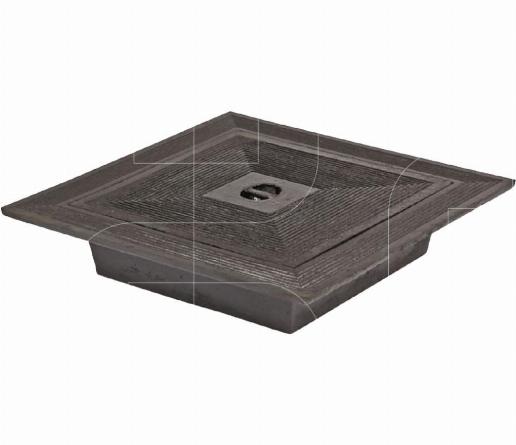 Gietijzer deksel dubbel