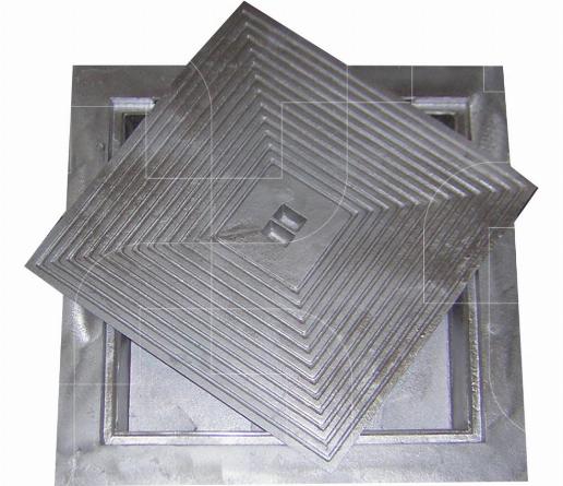 Aluminium deksel dubbel