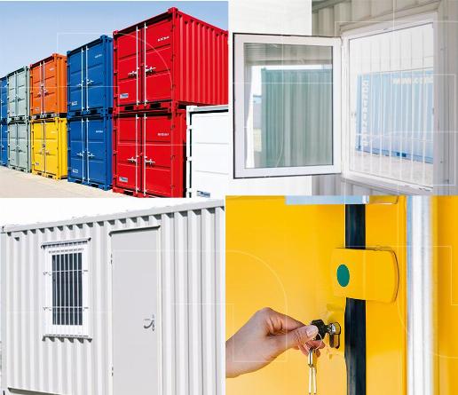 Materiaalcontainer opties & toebehoren