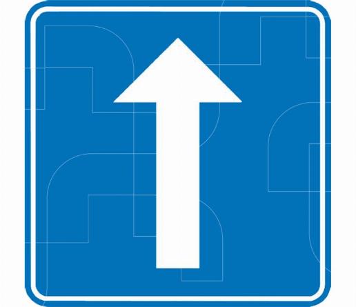 Aanwijzingsbord vierkant