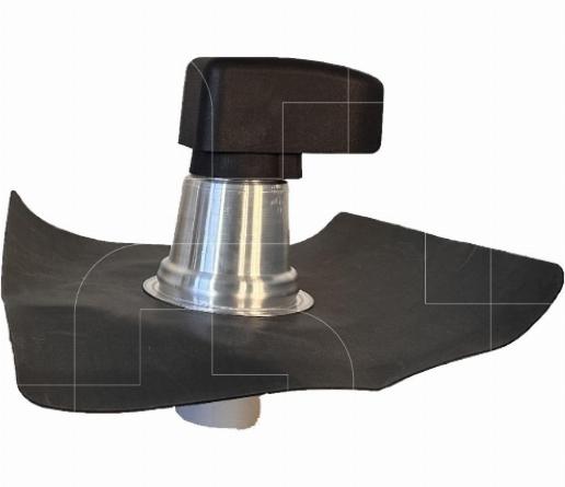 Dubbelwandige kabeldoorvoer - Bitumen/granulaat