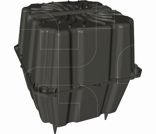 Nautilus - gewapende betonplaten verlichtingssysteem