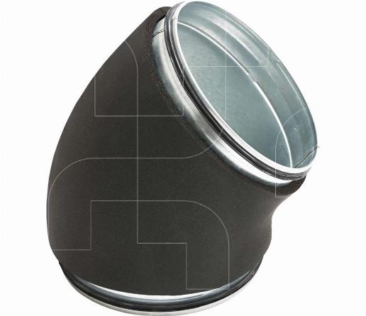 Bocht 45° geïsoleerd