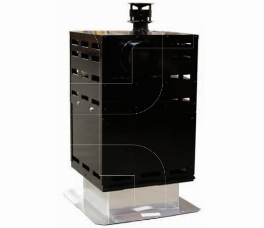 Gecombineerde afvoer/toevoer (Kombitube)