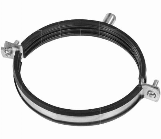 Ophangbeugels met rubber