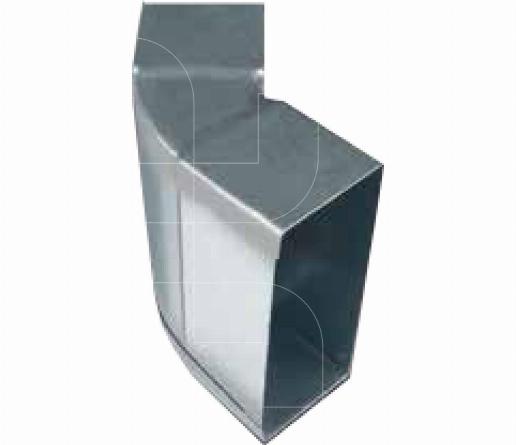 Bocht verticaal 45°