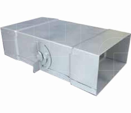 Regelklep horizontaal