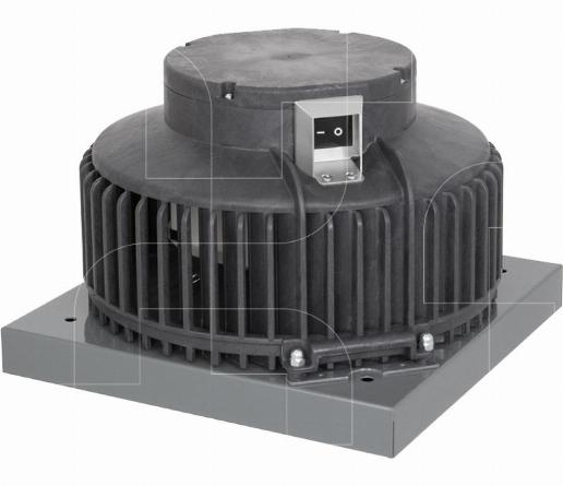 EC Dakventilatoren  (horizontale uitblaas) constante druk