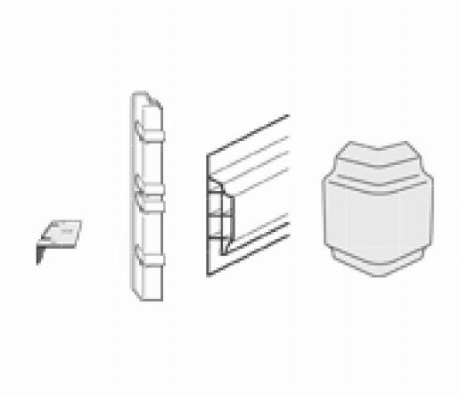 Keralit Dakrandpaneel accessoires