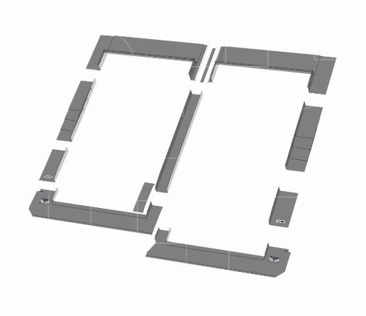 Keylite Koppelgootstuk combi