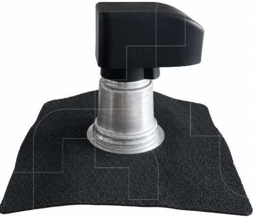 Dubbelwandige kabeldoorvoer - Bitumen/granulaat