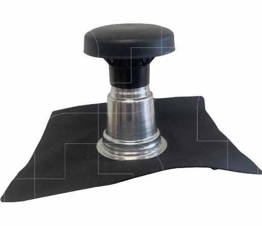 Ontluchting dubbelwandig + slab
