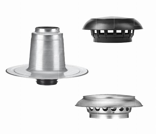 EPDM ontluchting plakplaat / kap