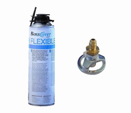Flexible cleaning set