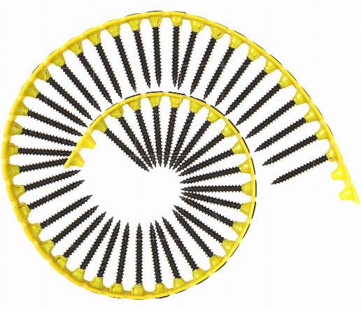 Snelbouwschroeven op band