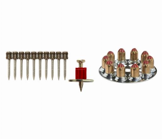 Staal geschoten montage